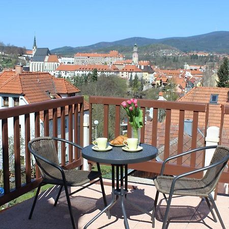 Ubytování s vyhlídkou Český Krumlov Exterior foto