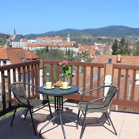 Ubytování s vyhlídkou Český Krumlov Exterior foto
